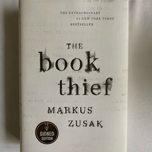 The Book Thief signed book by Markus Zusak